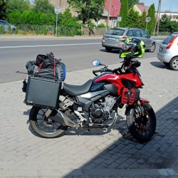 Honda CB 500 X komplet kufrów